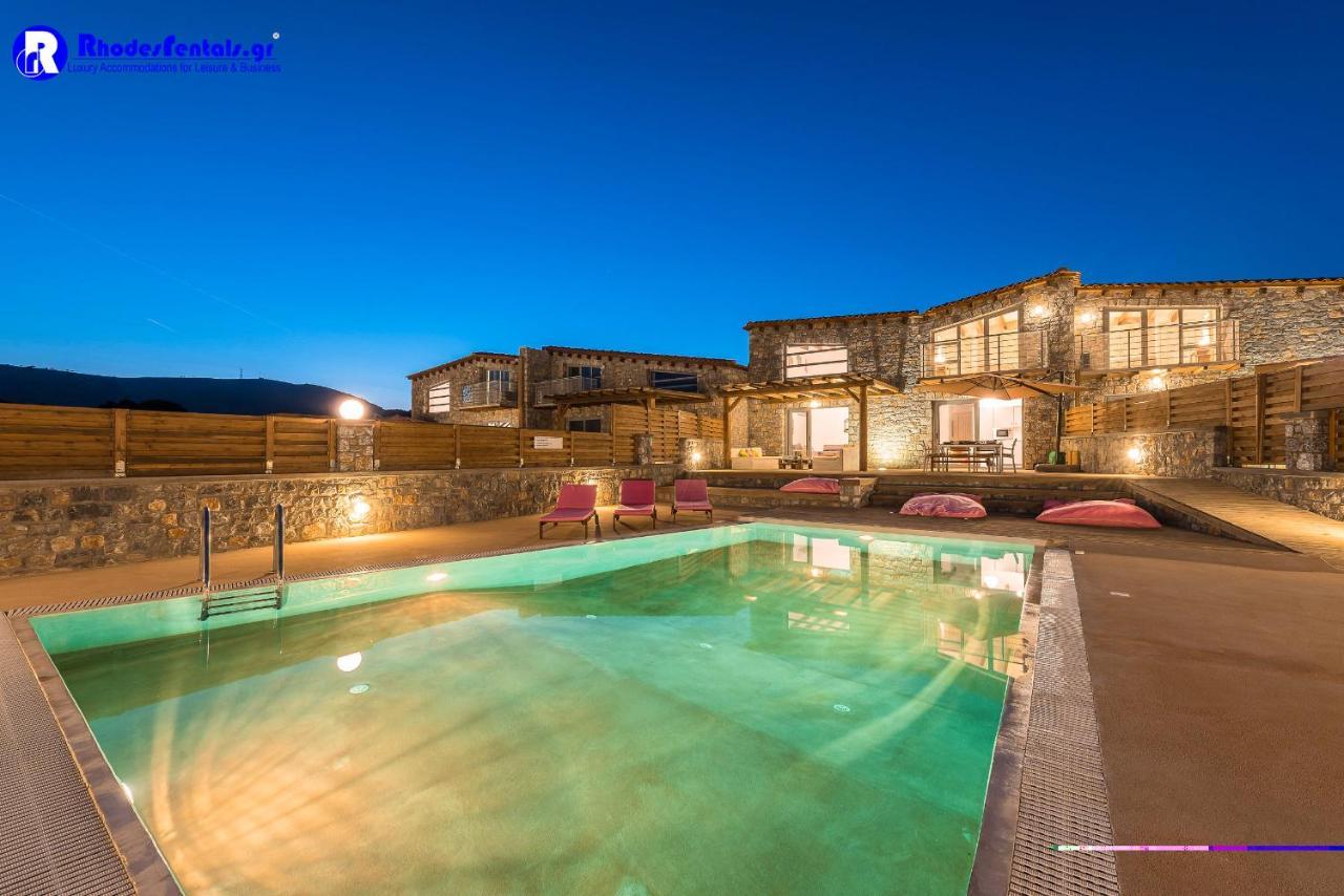 Lindos Seastone Villas Lardos Exterior foto